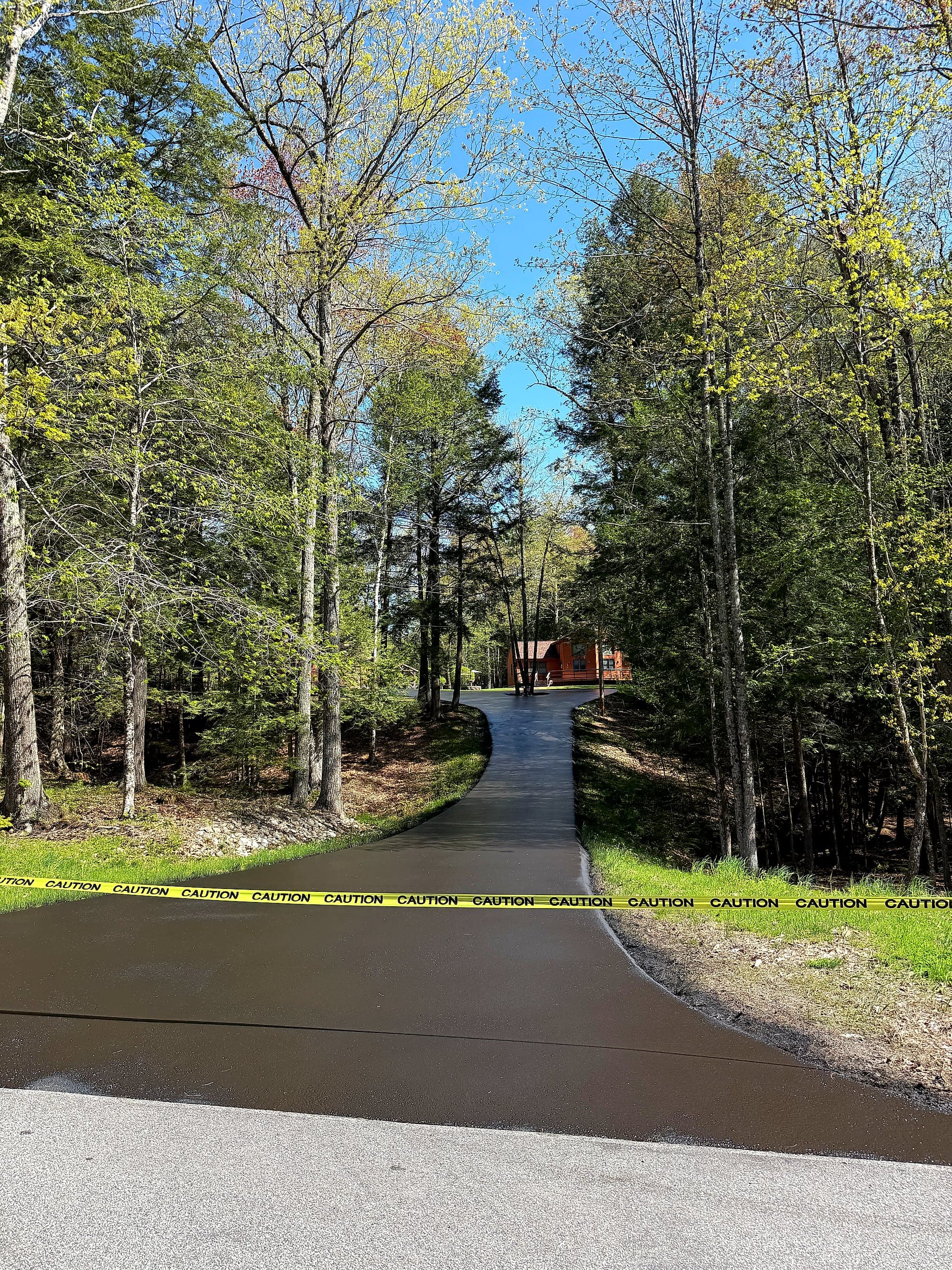 Driveway seal-coating in Maine